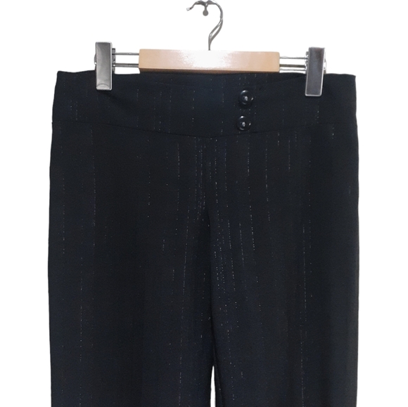 Digital Clothing Y2K Women's Dress Pants Wide Leg Mid Rise Size 5 - Picture 3 of 8